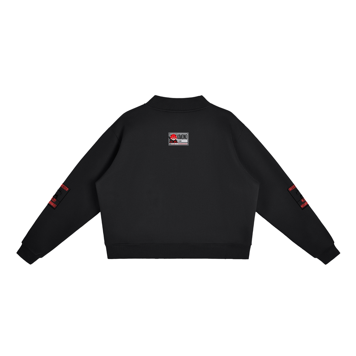 ‘Monkey D Roronoa Essential Fleece Mock-Neck Crew Sweatshirt’