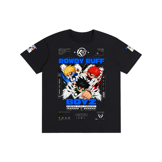 ‘KFT ROWDY RUFF BOYZ’ Pure Cotton T-Shirt